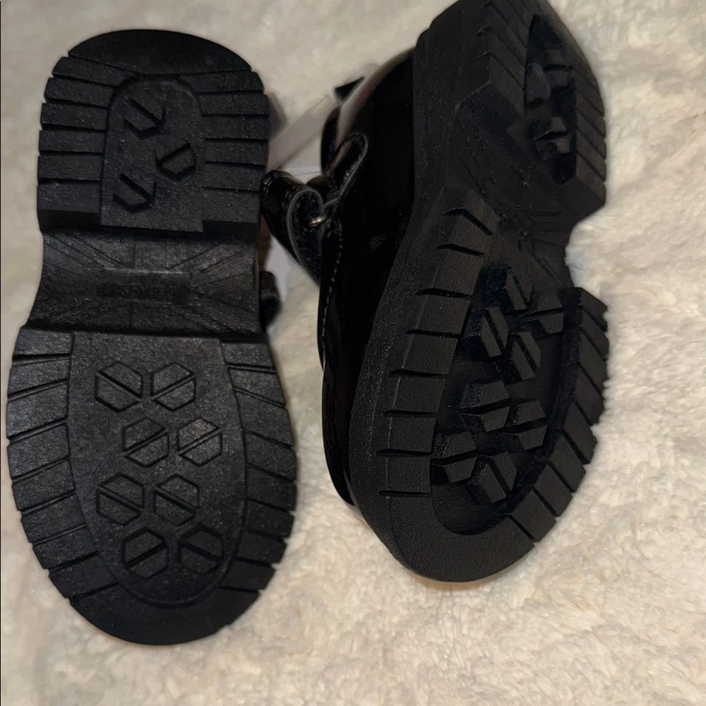 OshKosh B'gosh Black Kids Dress Shoes